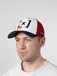Бейсболка CAPSLAB арт. CL/AST2/1/PCT/AST Dargaud Asterix (белый / темно-синий)